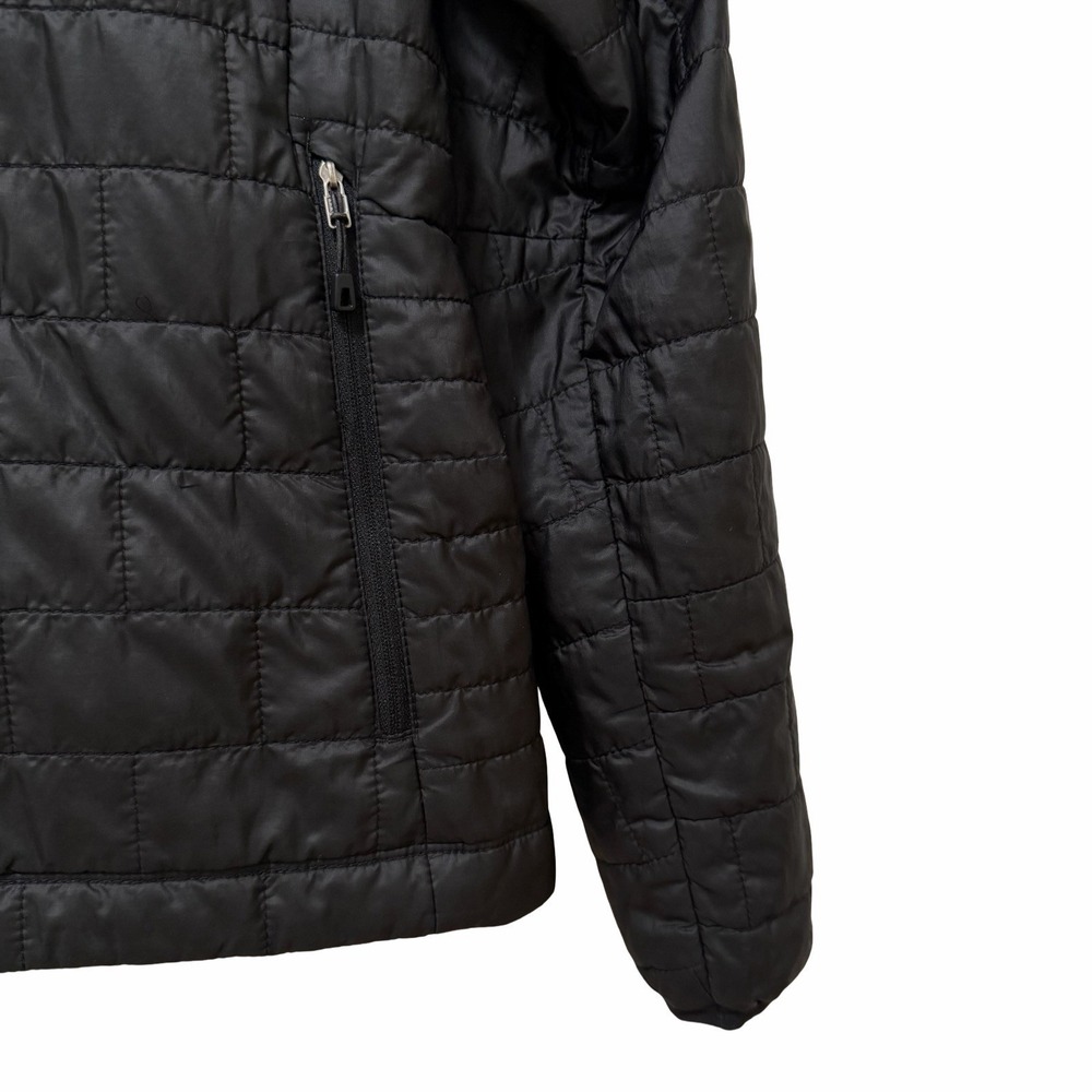 Patagonia Womens Nano Puff Quilted Zip Jacket Size S Black Packable USCS LOGO - Picture 4 of 11